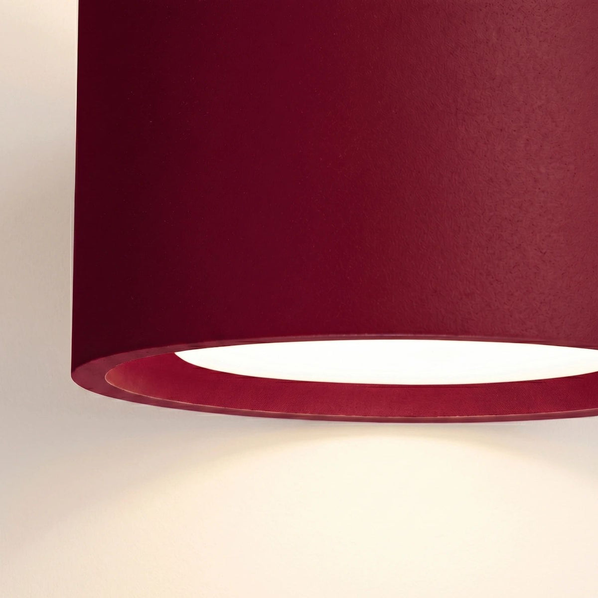 
Design Deckenlampe „Modo“ 1-flammig - Burgundrot