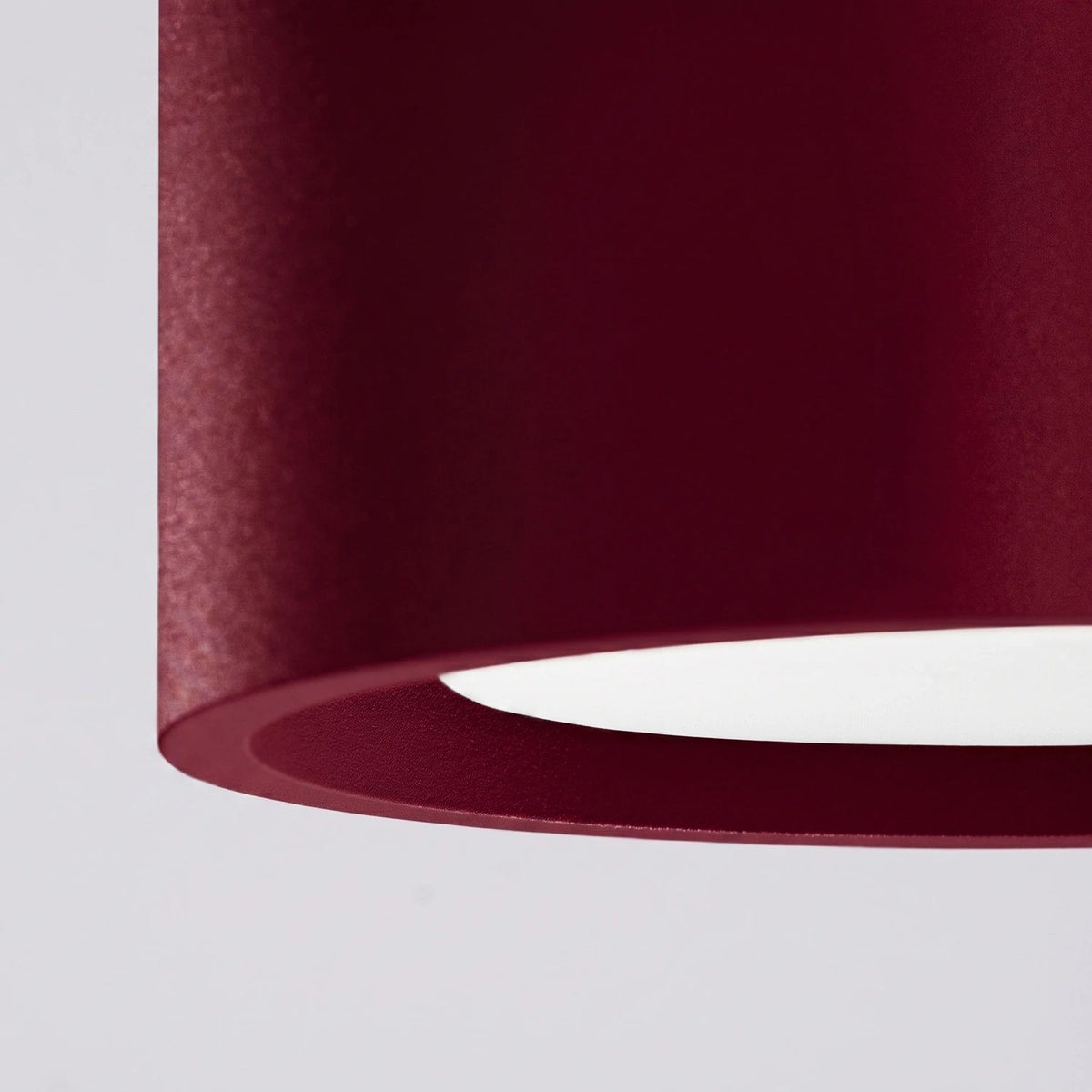 
Design Deckenlampe „Modo“ 1-flammig - Burgundrot