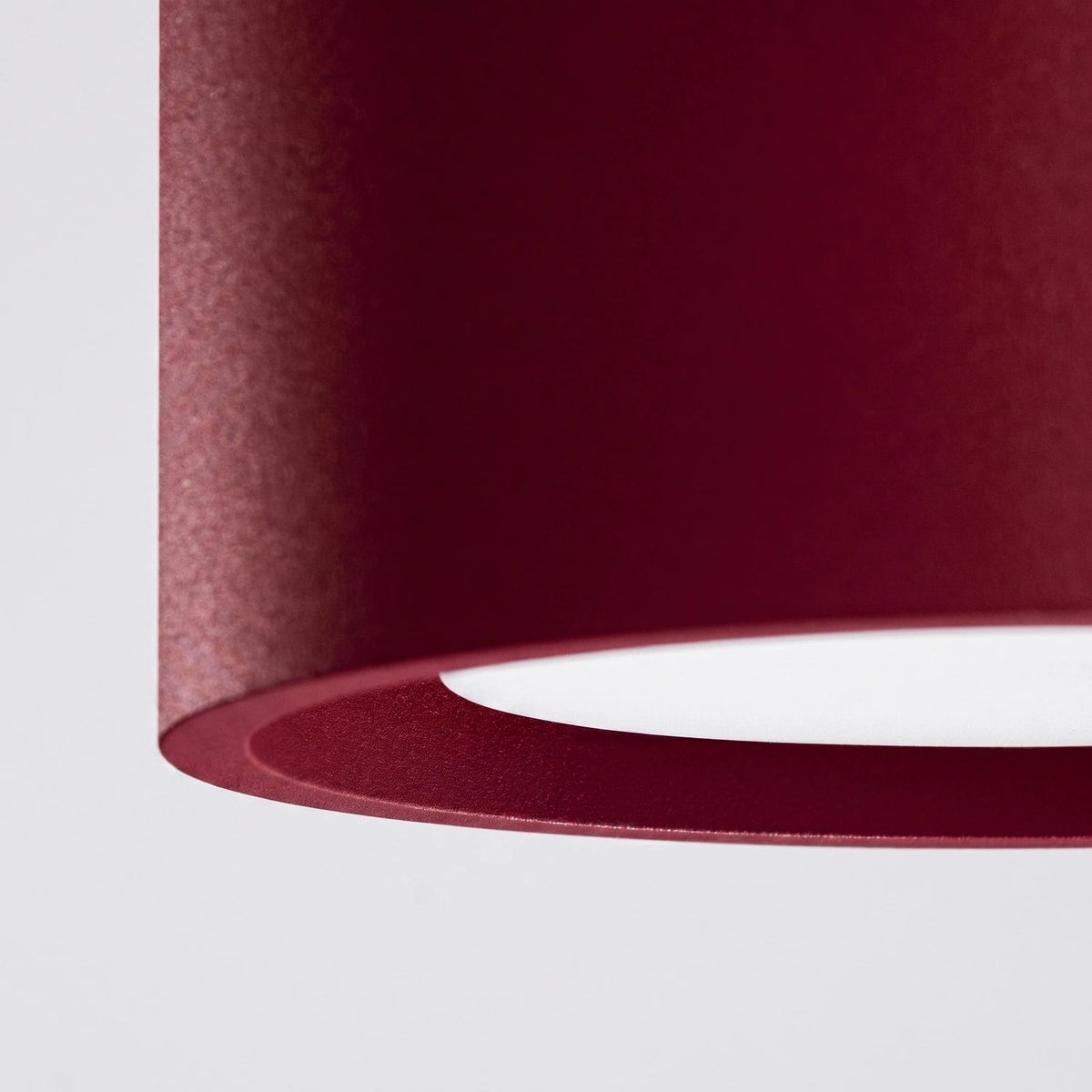 
Design Deckenlampe „Modo“ 3-flammig - Burgundrot
