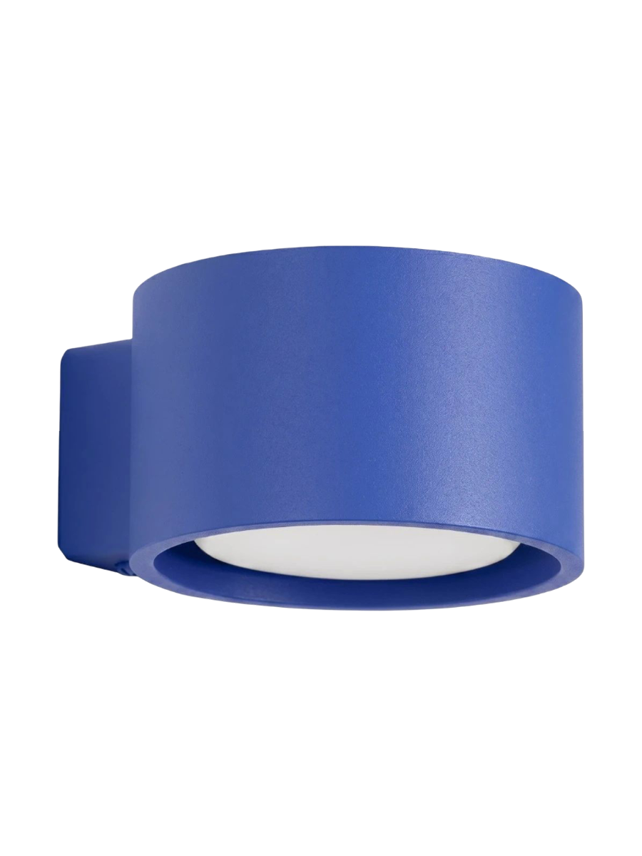 
Design Wandlampe „Modo“ 1-flammig - Ultramarin