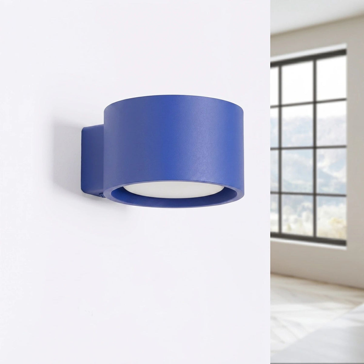 
Design Wandlampe „Modo“ 1-flammig - Ultramarin