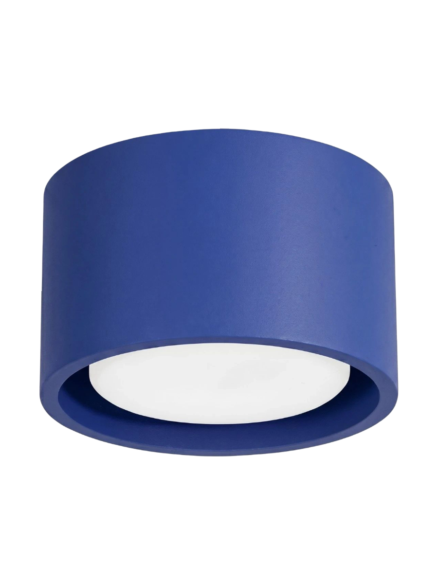 
Design Deckenlampe „Modo“ 1-flammig - Ultramarin