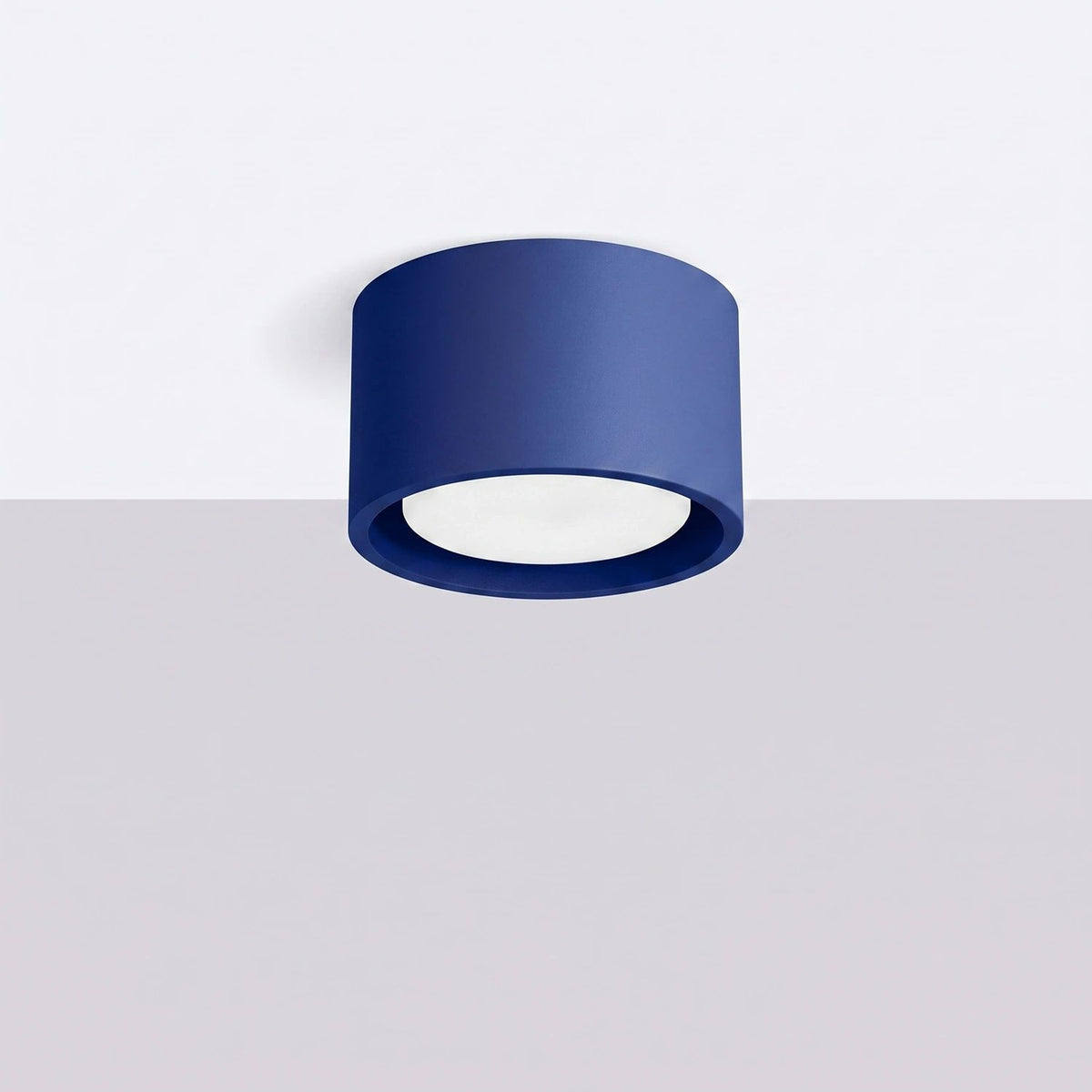 
Design Deckenlampe „Modo“ 1-flammig - Ultramarin