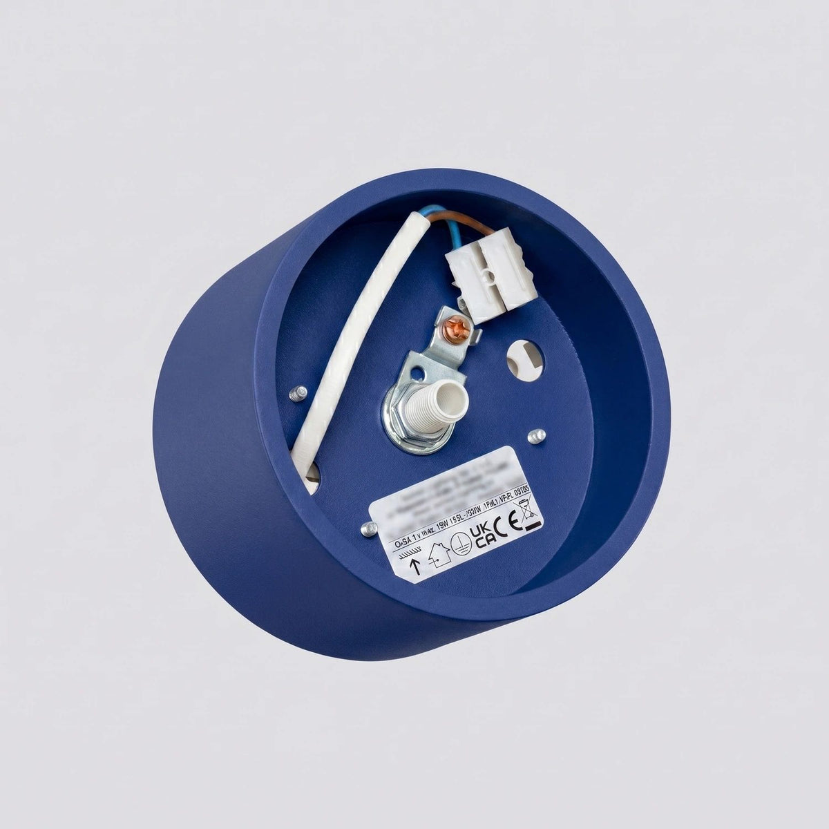 
Design Deckenlampe „Modo“ 1-flammig - Ultramarin