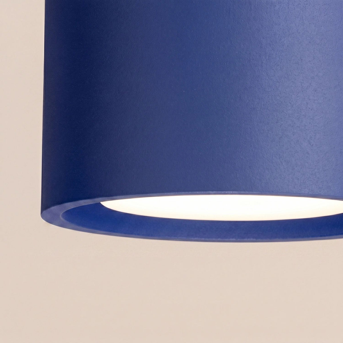 
Design Deckenlampe „Modo“ 1-flammig - Ultramarin