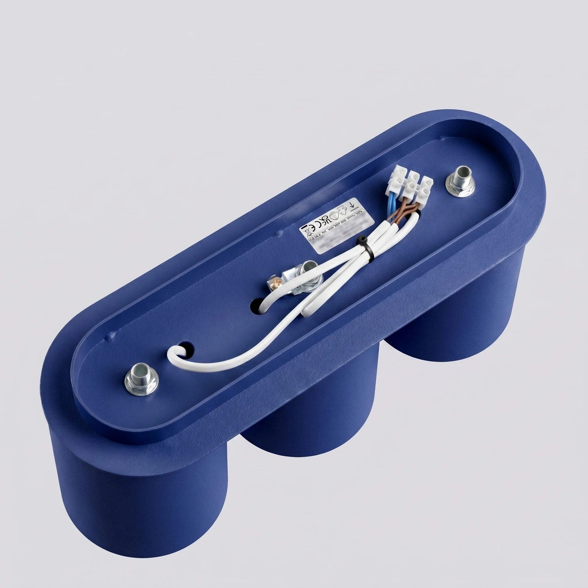
Design Deckenlampe „Modo“ 3-flammig - Ultramarin