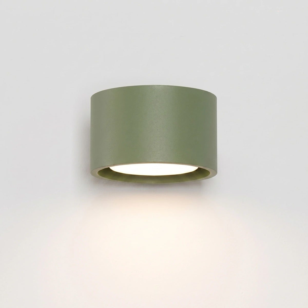 
Design Wandlampe „Modo“ 1-flammig - Olivgrün