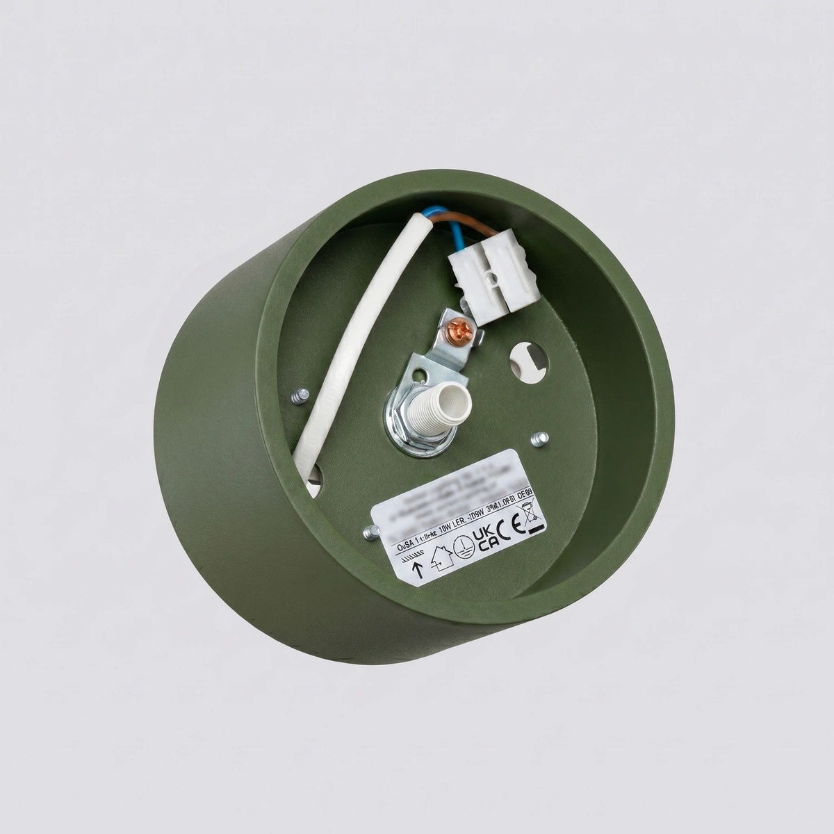 
Design Deckenlampe „Modo“ 1-flammig - Olivgrün