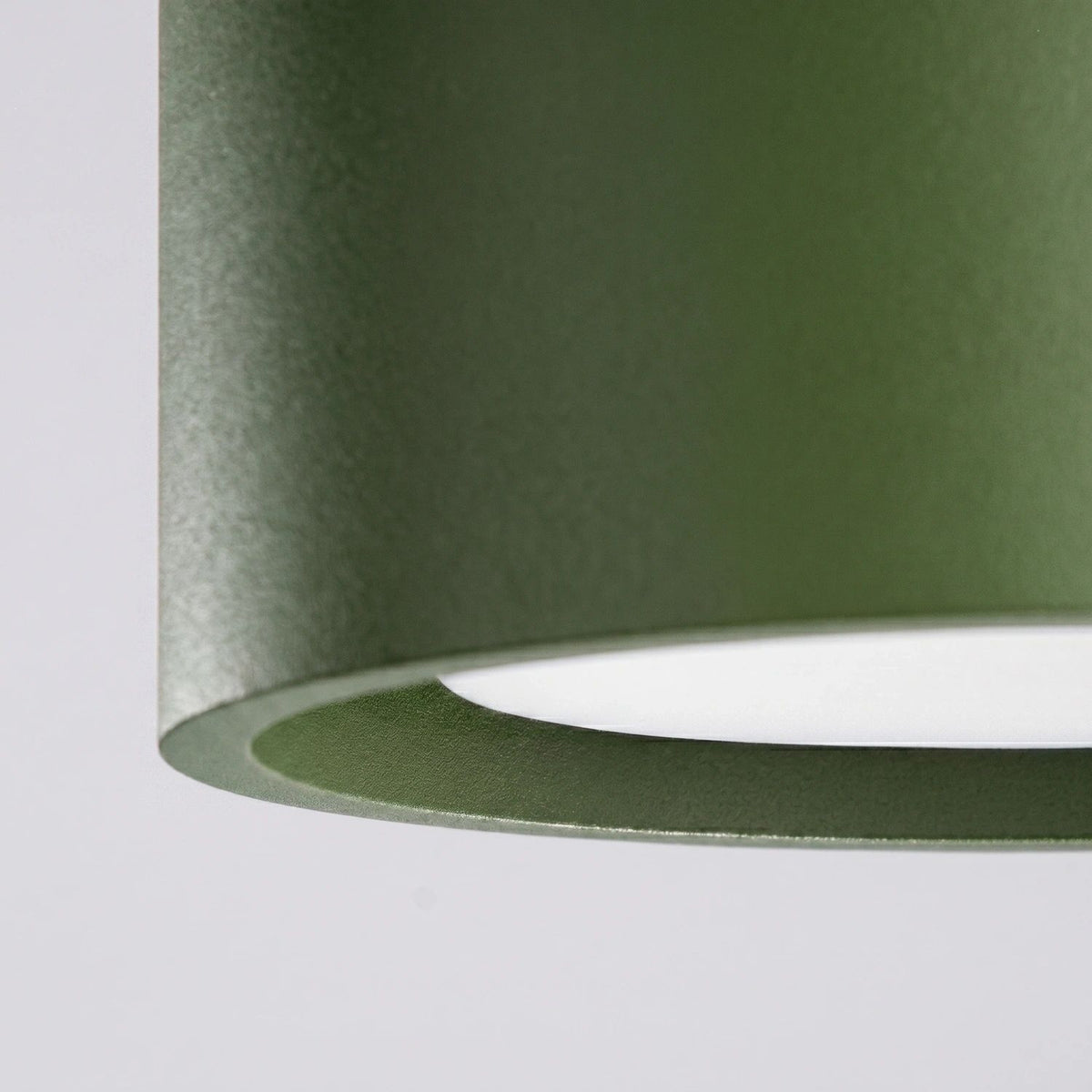 
Design Deckenlampe „Modo“ 1-flammig - Olivgrün