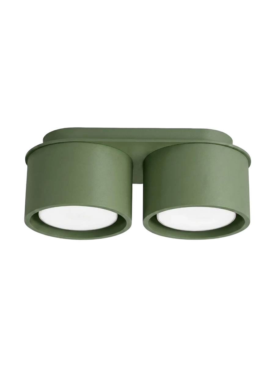 
Design Deckenlampe „Modo“ 2-flammig - Gelb