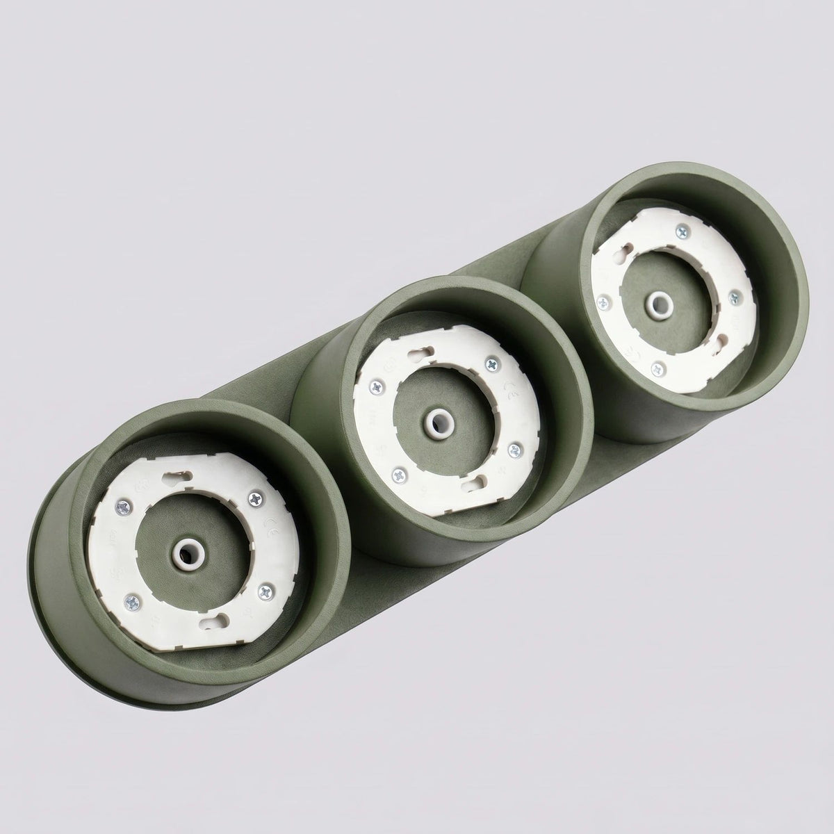 
Design Deckenlampe „Modo“ 2-flammig - Olivgrün
