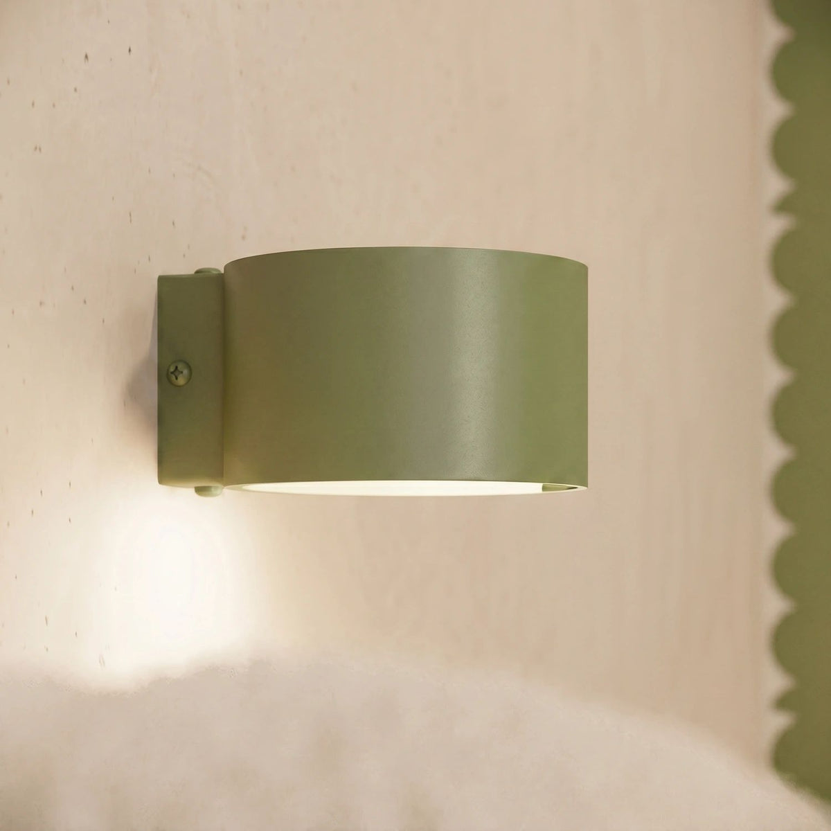 
Design Deckenlampe „Modo“ 3-flammig - Olivgrün