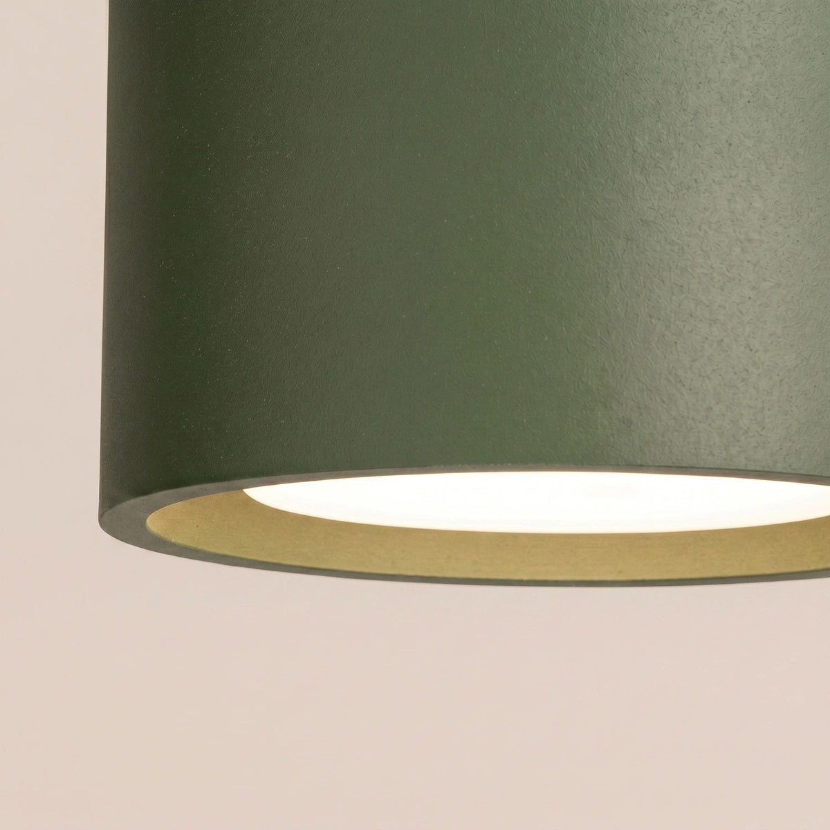 
Design Deckenlampe „Modo“ 3-flammig - Olivgrün