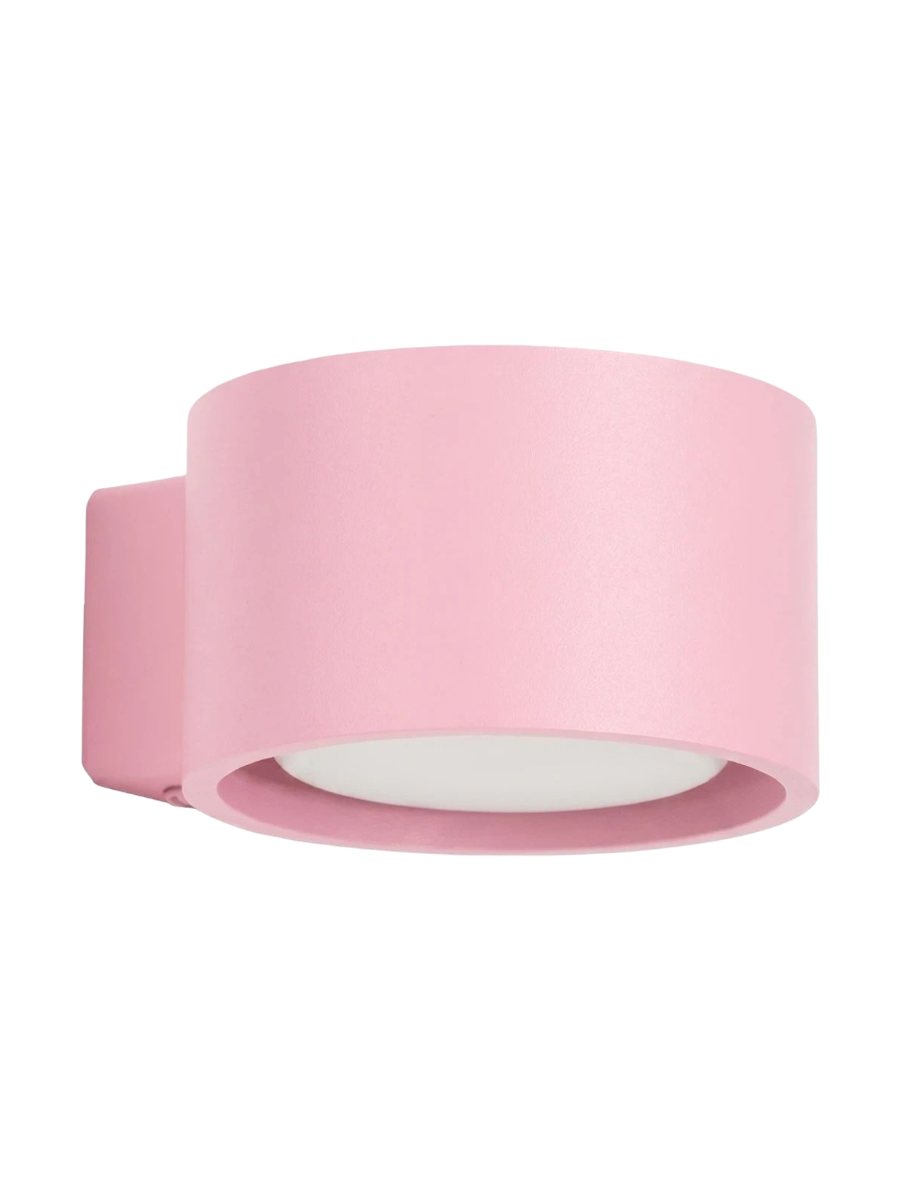 
Design Wandlampe „Modo“ 1-flammig - Rosa