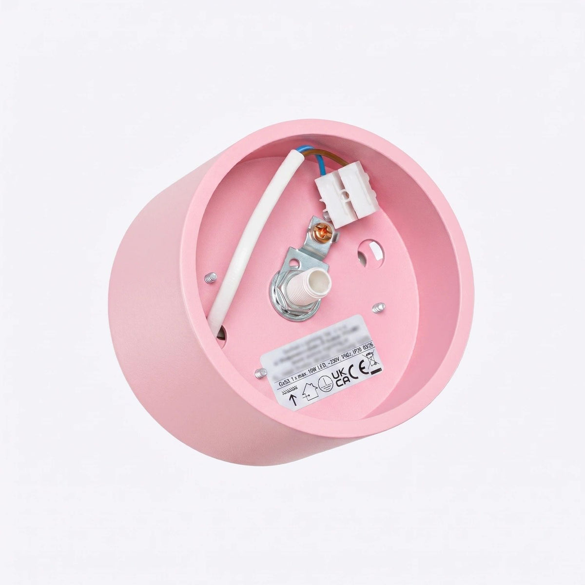 
Design Deckenlampe „Modo“ 1-flammig - Rosa