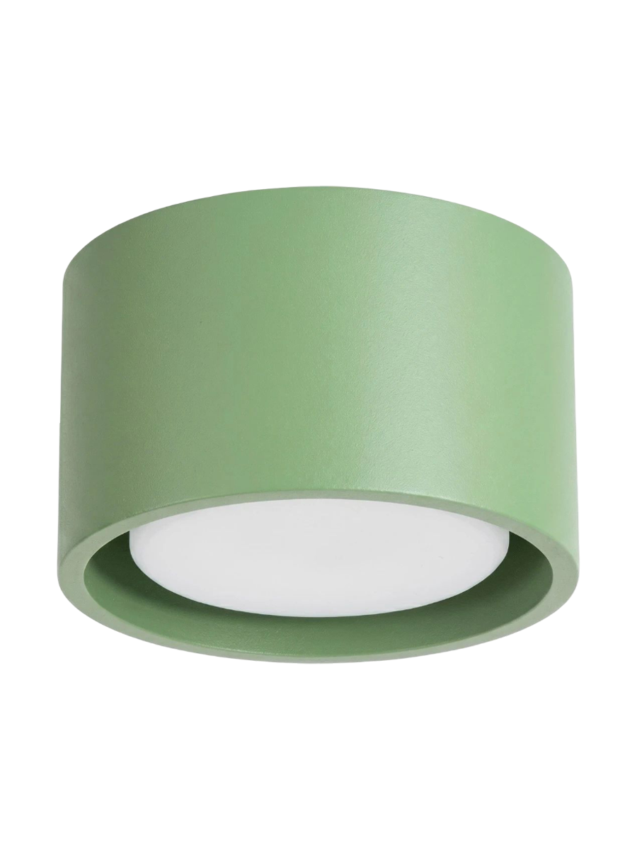 
Design Deckenlampe „Modo“ 1-flammig - Salbeigrün