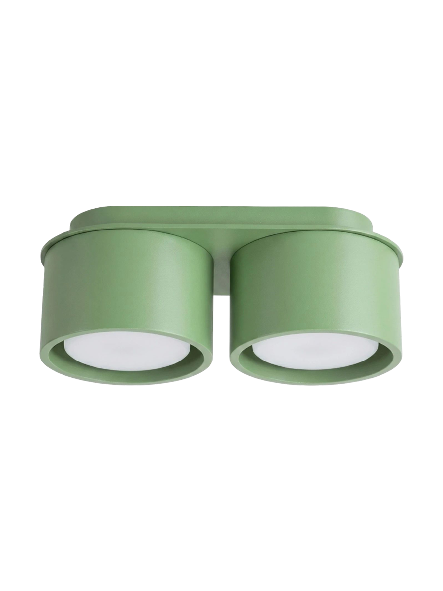 
Design Deckenlampe „Modo“ 2-flammig - Gelb