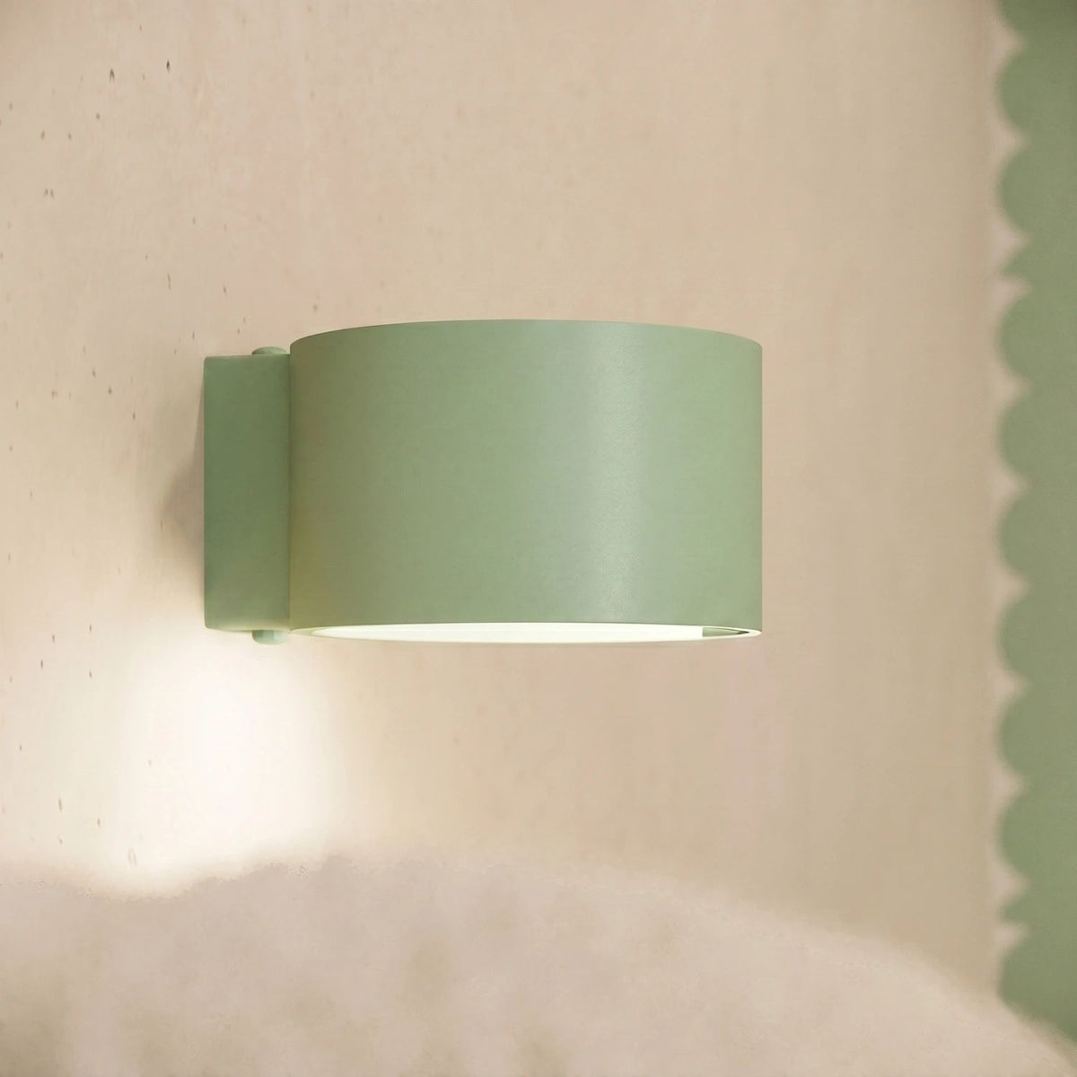 
Design Deckenlampe „Modo“ 2-flammig - Salbeigrün