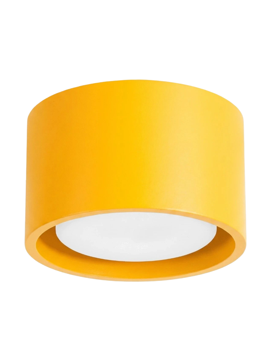 
Design Deckenlampe „Modo“ 1-flammig - Gelb