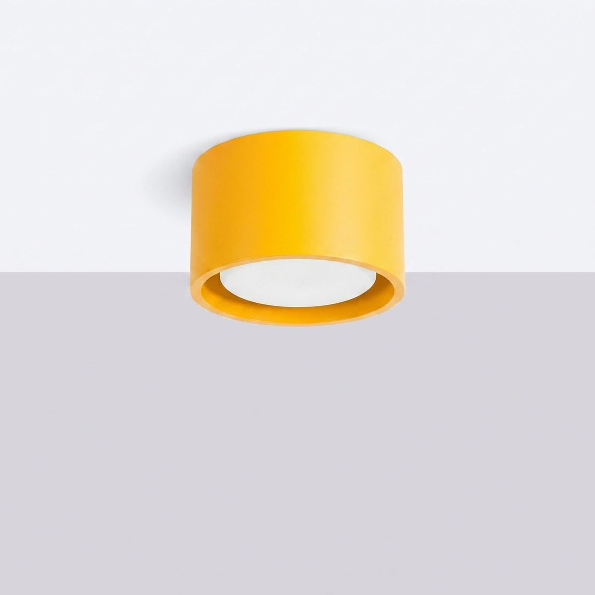 
Design Deckenlampe „Modo“ 1-flammig - Gelb