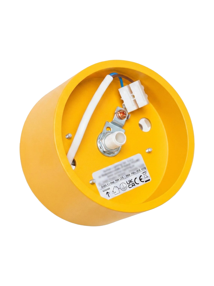 
Design Deckenlampe „Modo“ 1-flammig - Gelb