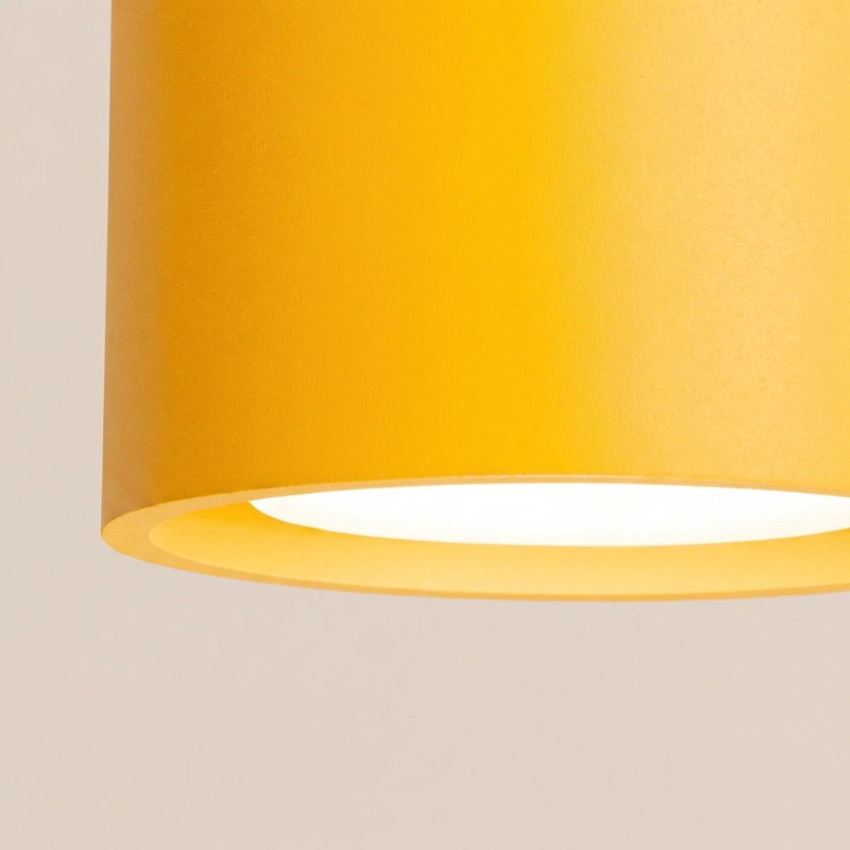 
Design Deckenlampe „Modo“ 1-flammig - Gelb