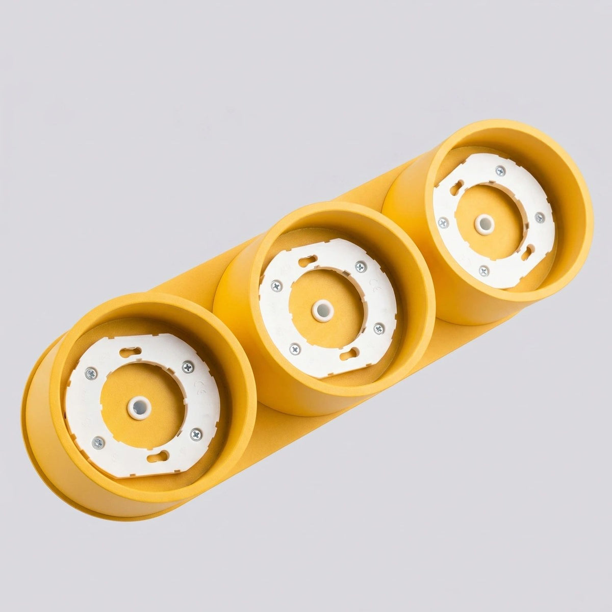 
Design Deckenlampe „Modo“ 3-flammig - Gelb