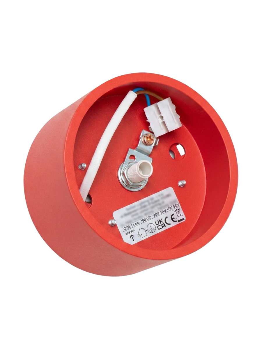 
Design Deckenlampe „Modo“ 1-flammig - Rot