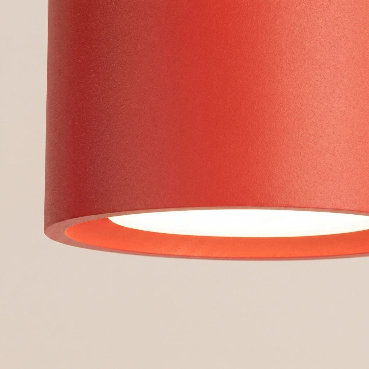
Design Deckenlampe „Modo“ 1-flammig - Rot