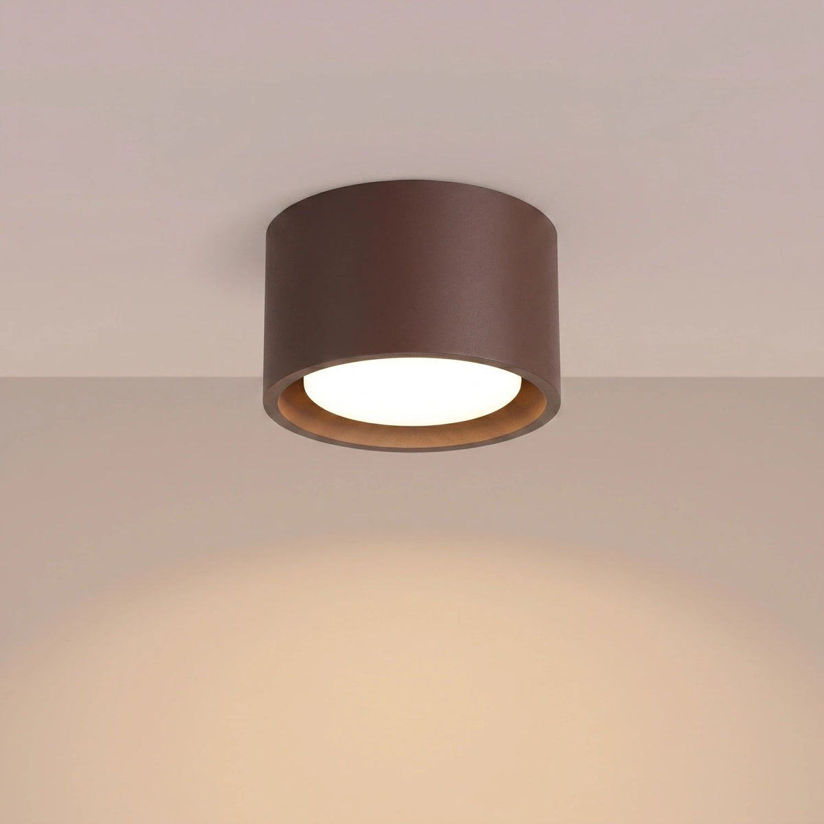 
Design Deckenlampe „Modo“ 1-flammig - Braun