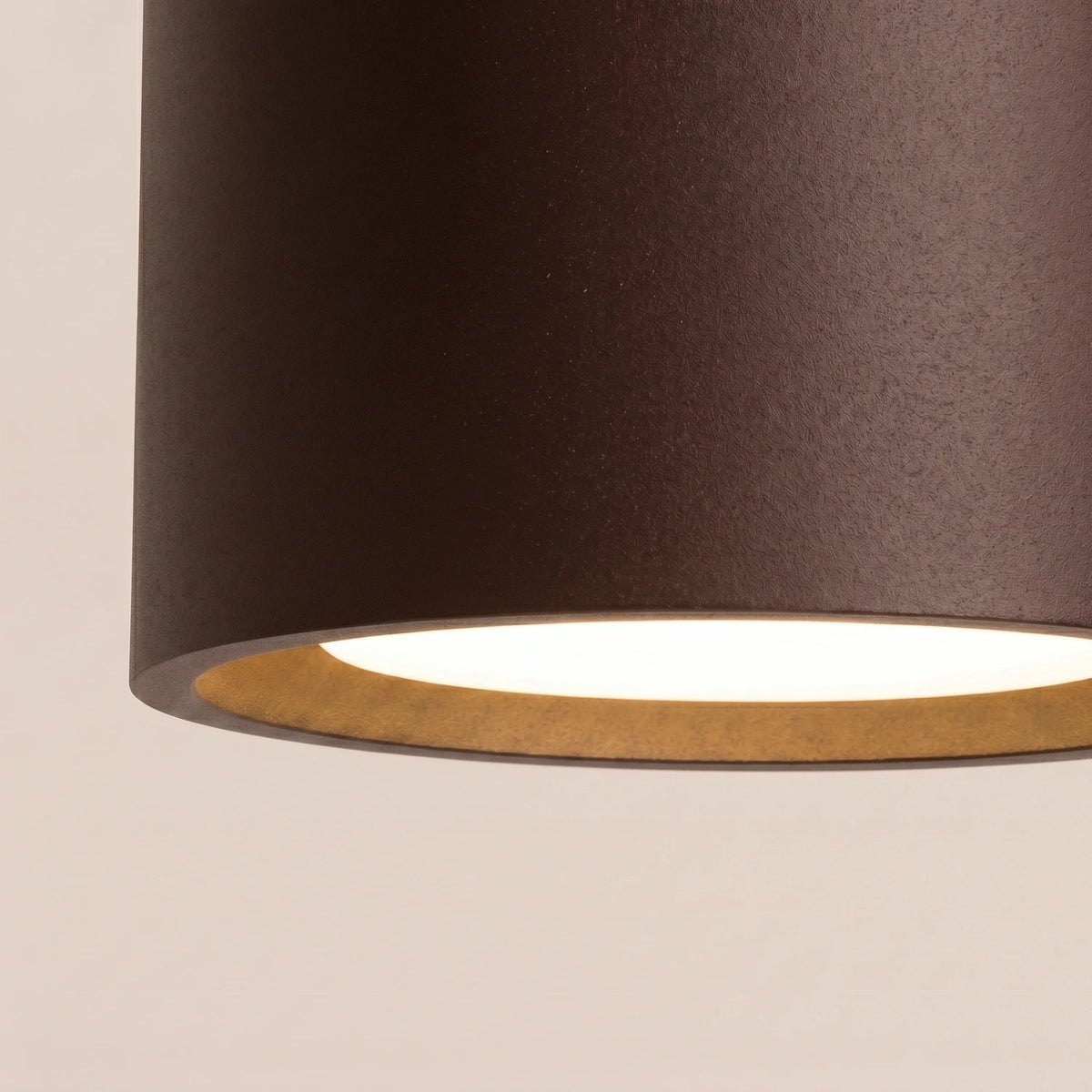 
Design Deckenlampe „Modo“ 1-flammig - Braun