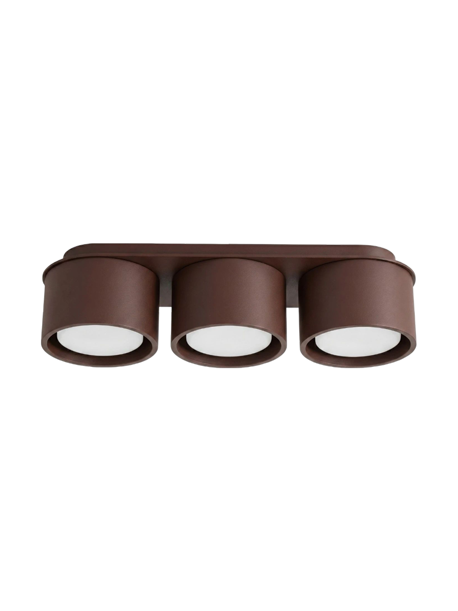 
Design Deckenlampe „Modo“ 3-flammig - Braun