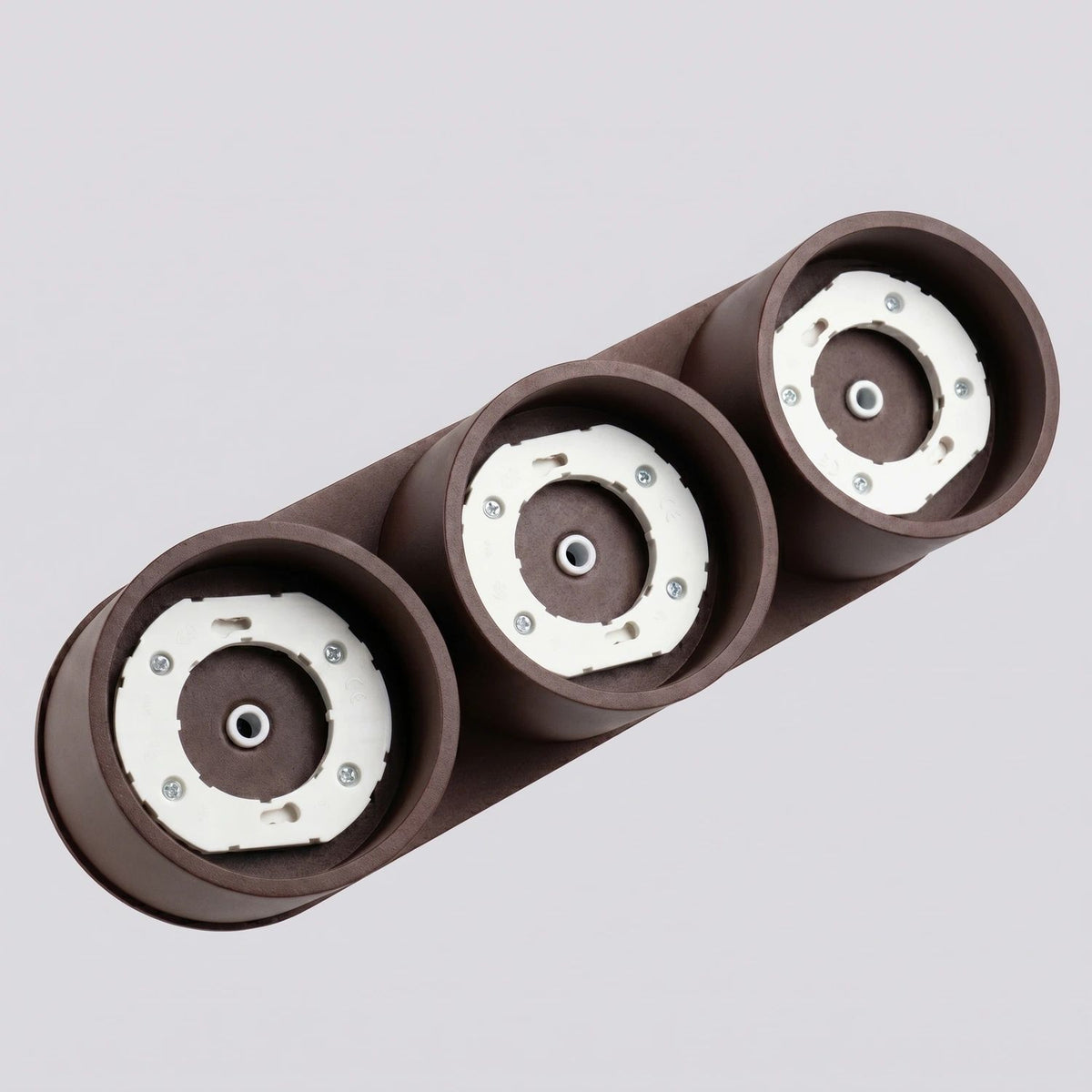 
Design Deckenlampe „Modo“ 3-flammig - Braun