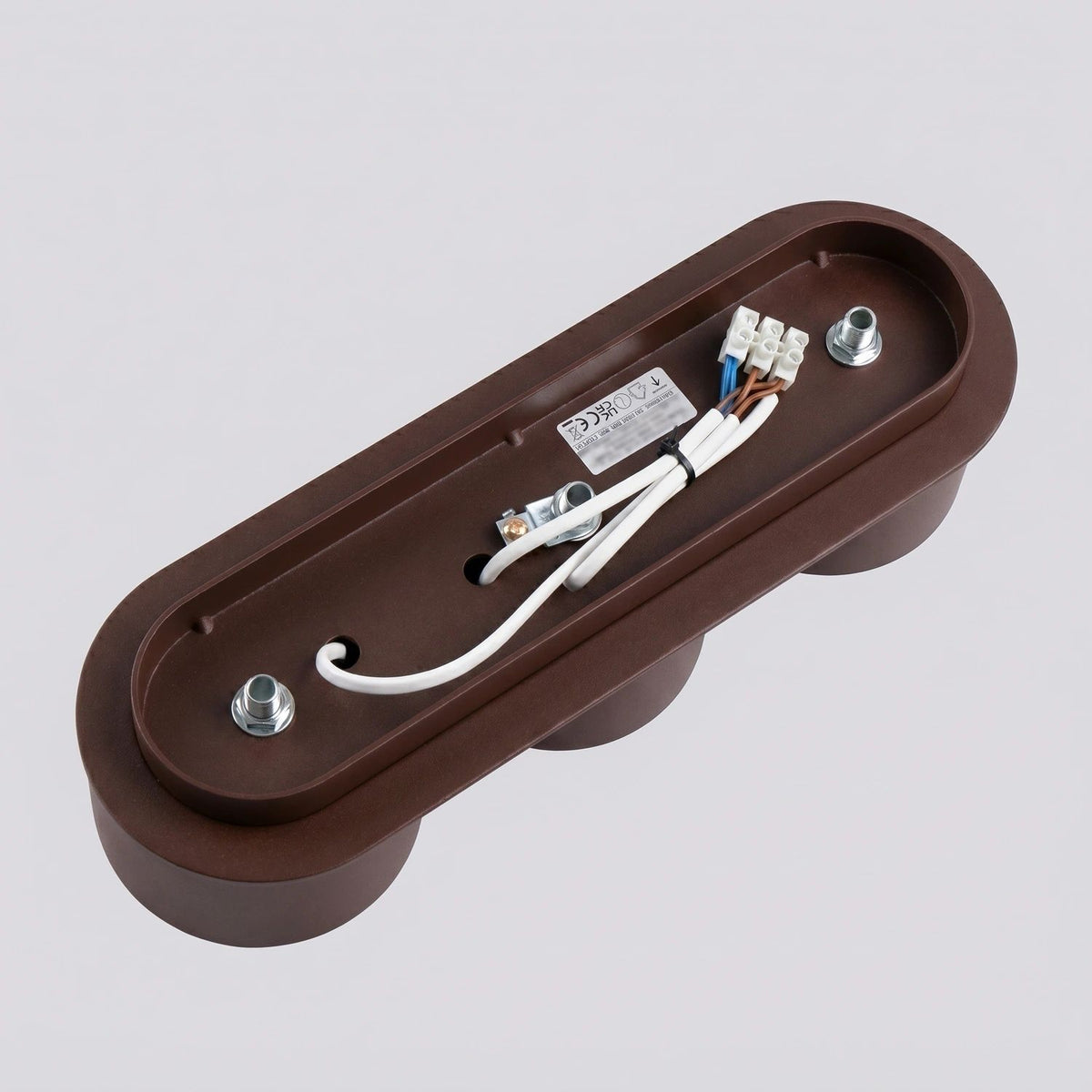 
Design Deckenlampe „Modo“ 3-flammig - Braun