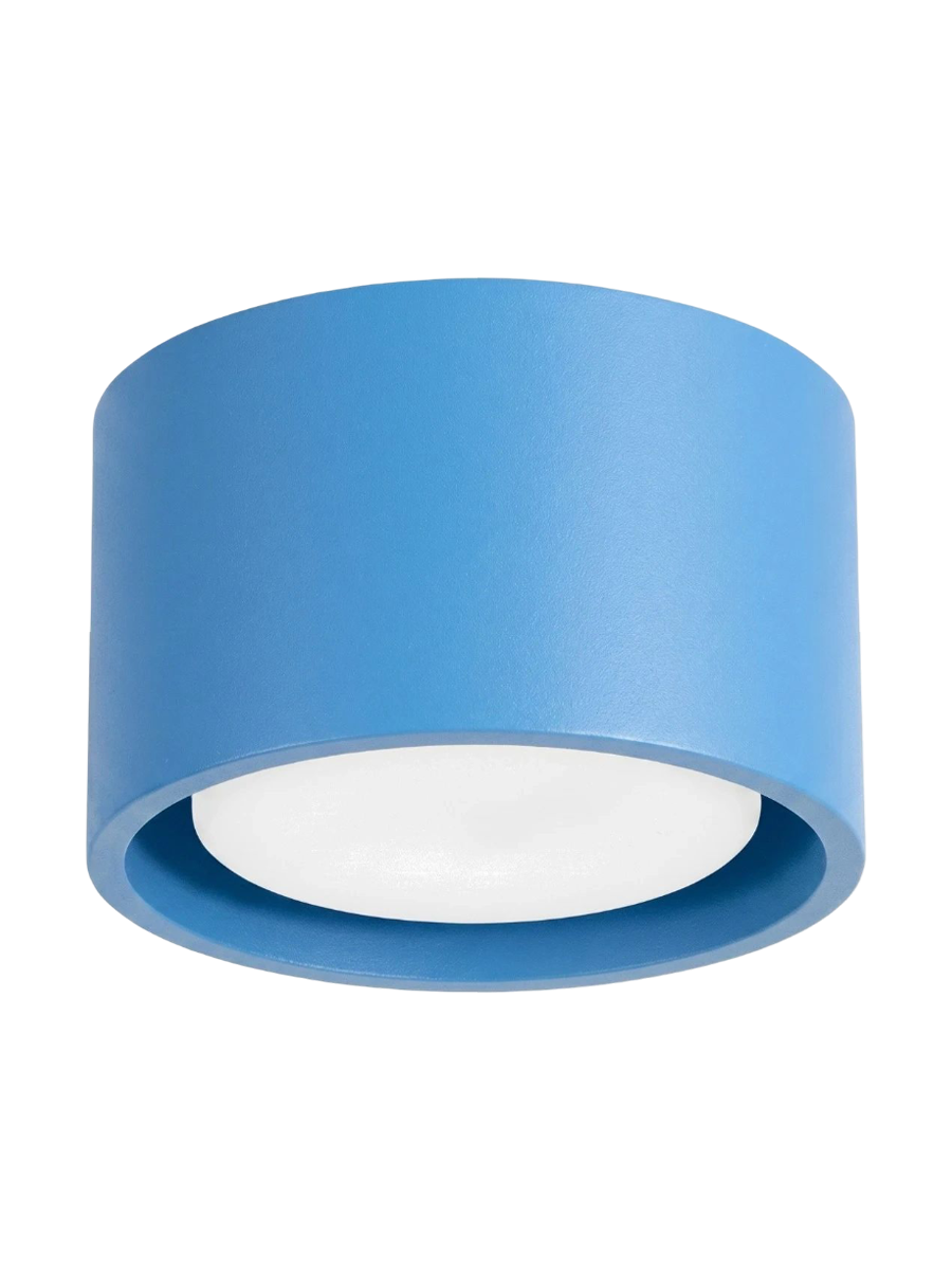 
Design Deckenlampe „Modo“ 1-flammig - Hellblau