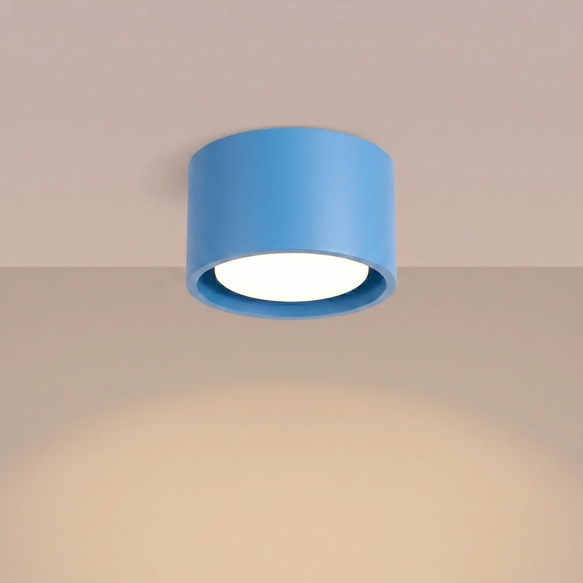 
Design Deckenlampe „Modo“ 1-flammig - Hellblau