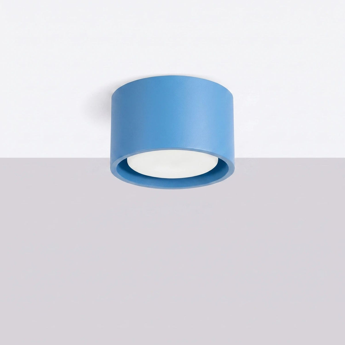 
Design Deckenlampe „Modo“ 1-flammig - Hellblau