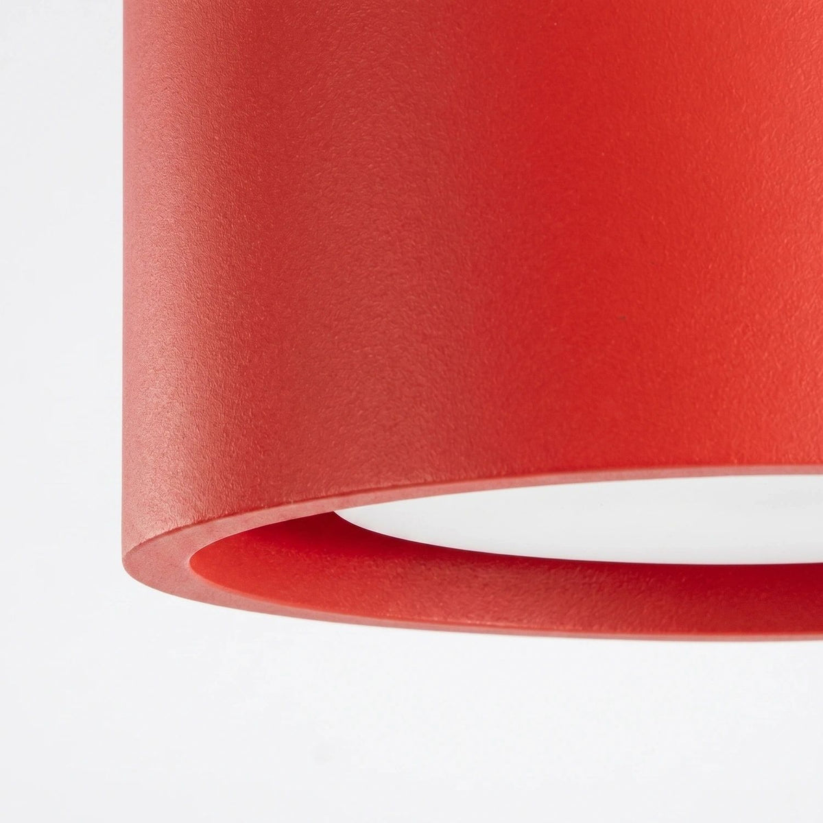 
Plafoniera di design „Modo“ a 3 luci - Rosso