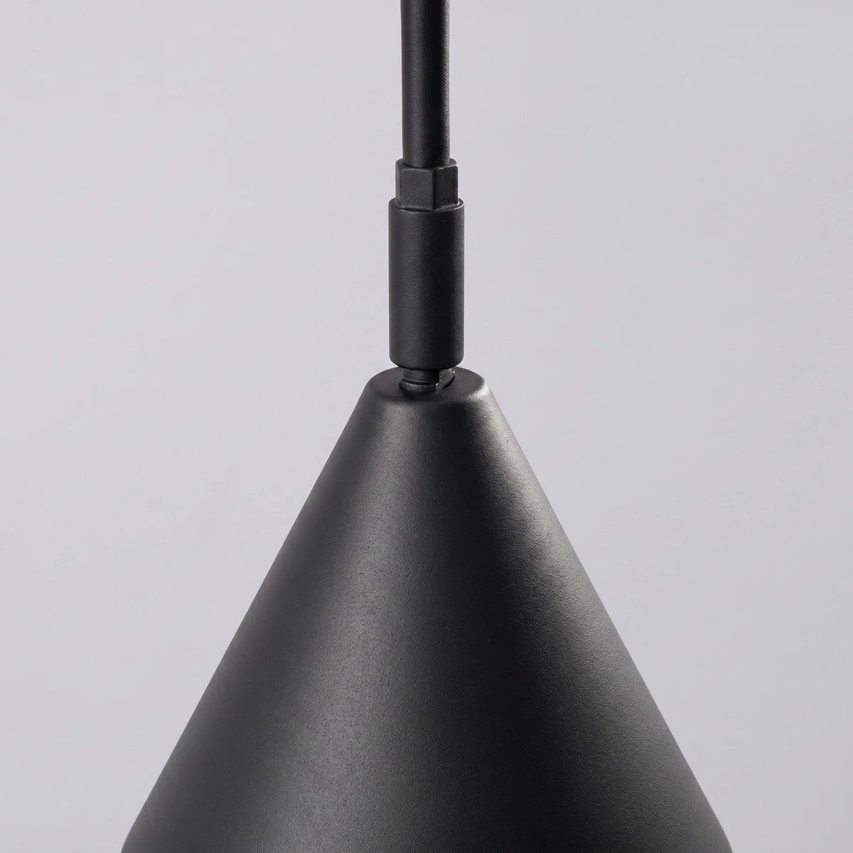 
Design Wandlampe „Nox“ 1-flammig mit Schalter - Schwarz
