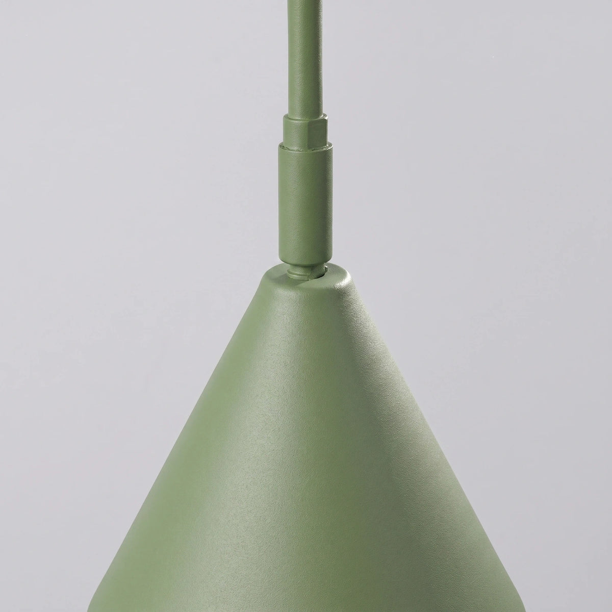 
Design Wandlampe „Nox“ 1-flammig mit Schalter - Olivgrün