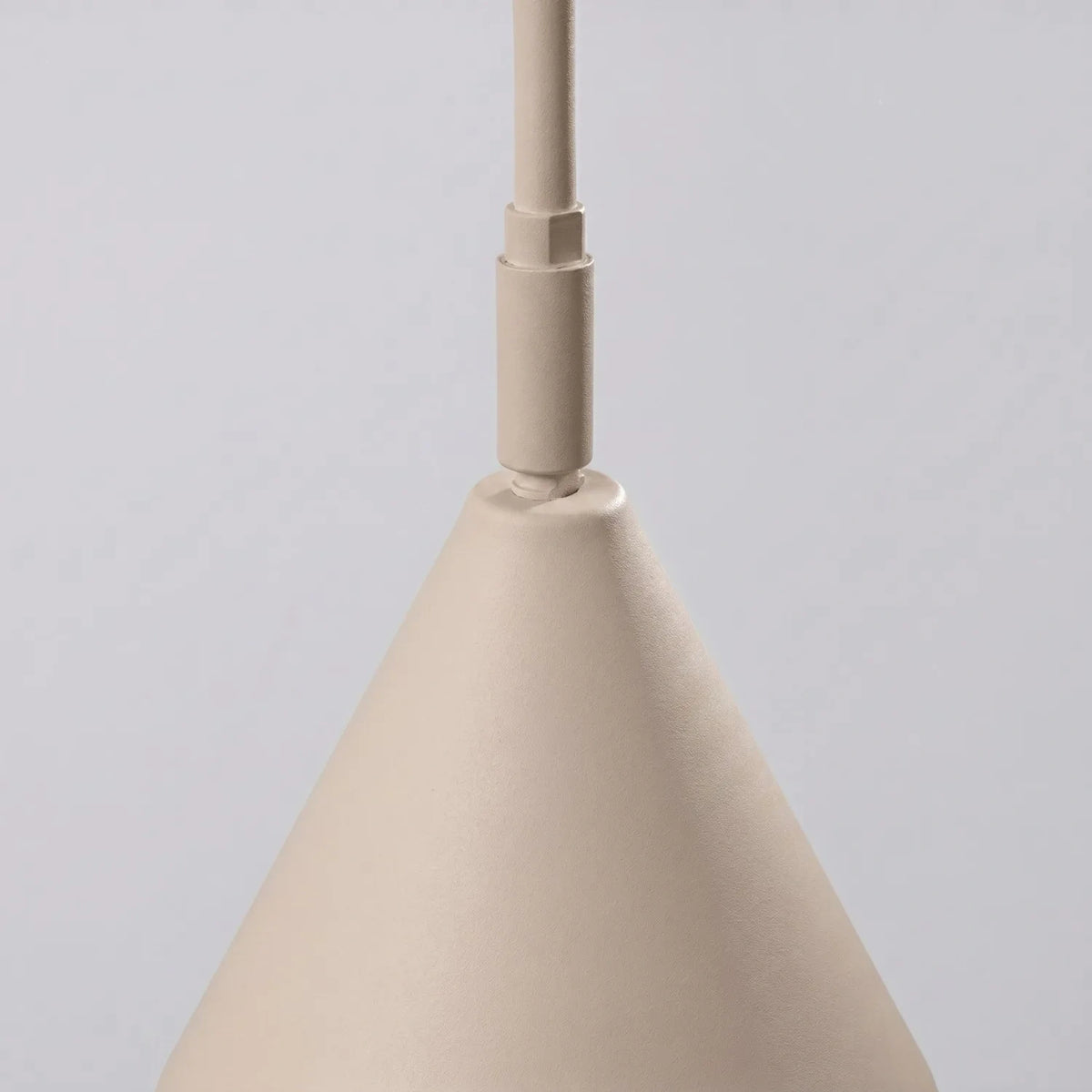 
Design Wandlampe „Nox“ 1-flammig mit Schalter - Taupe