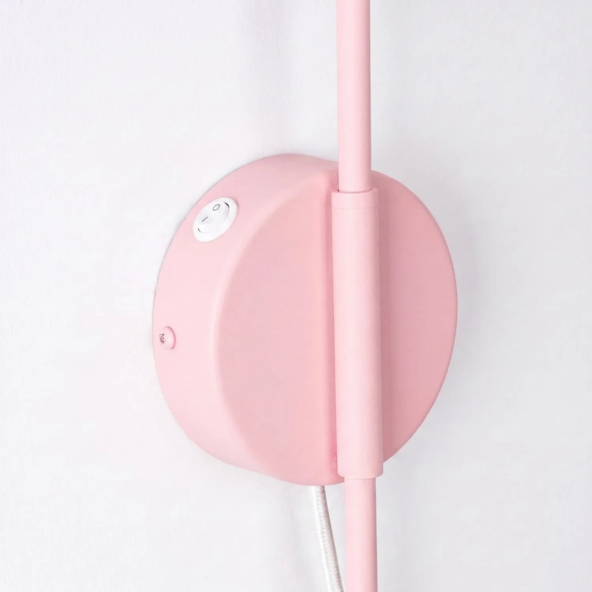 
Design Wandlampe „Nox“ 1-flammig mit Schalter - Rosa