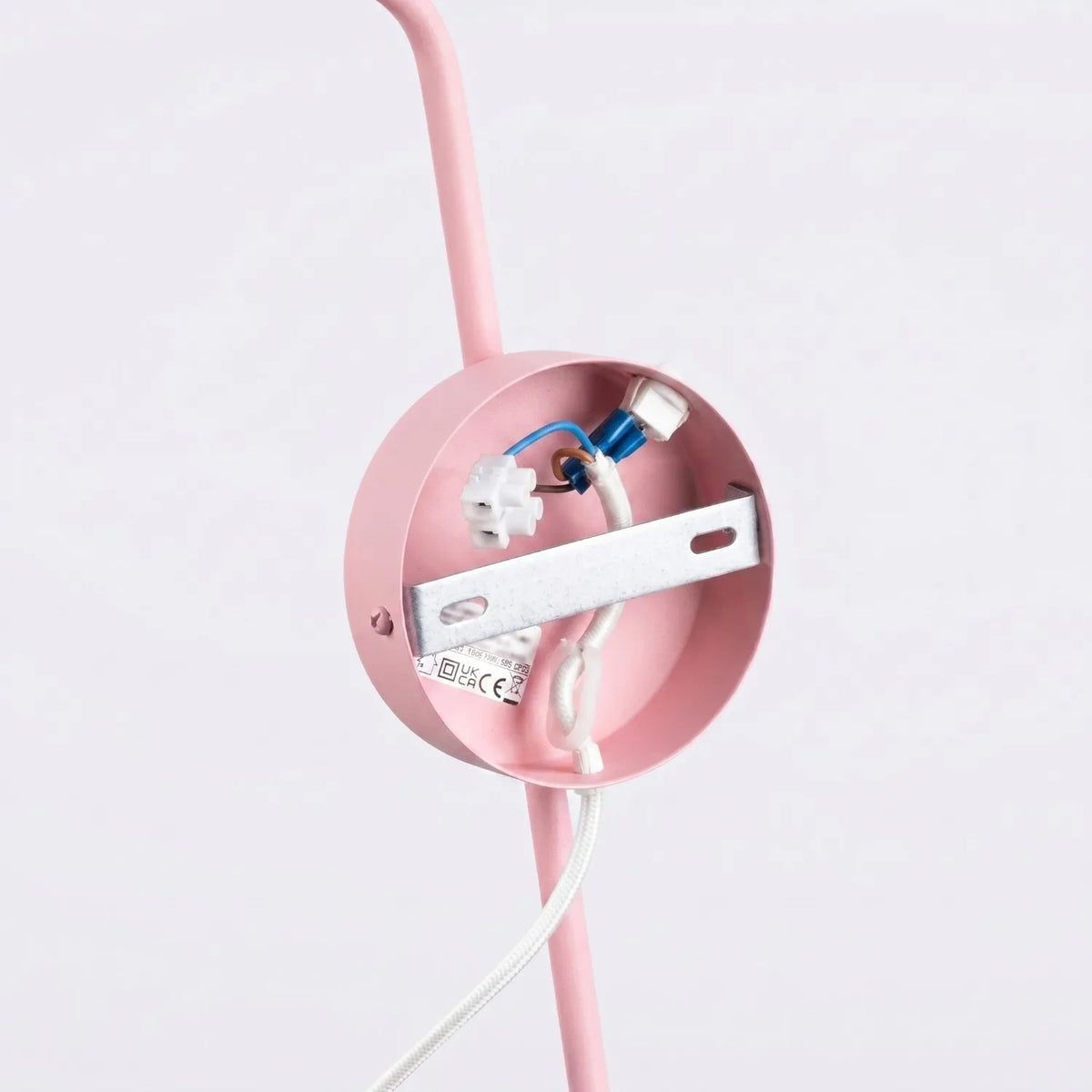 
Design Wandlampe „Nox“ 1-flammig mit Schalter - Rosa