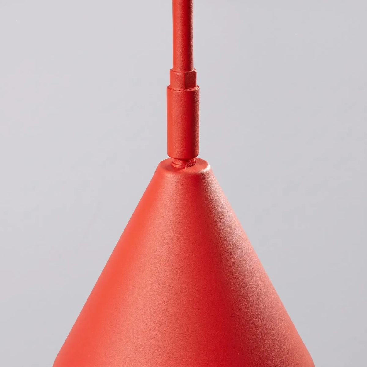 
Design Wandlampe „Nox“ 1-flammig mit Schalter - Rot