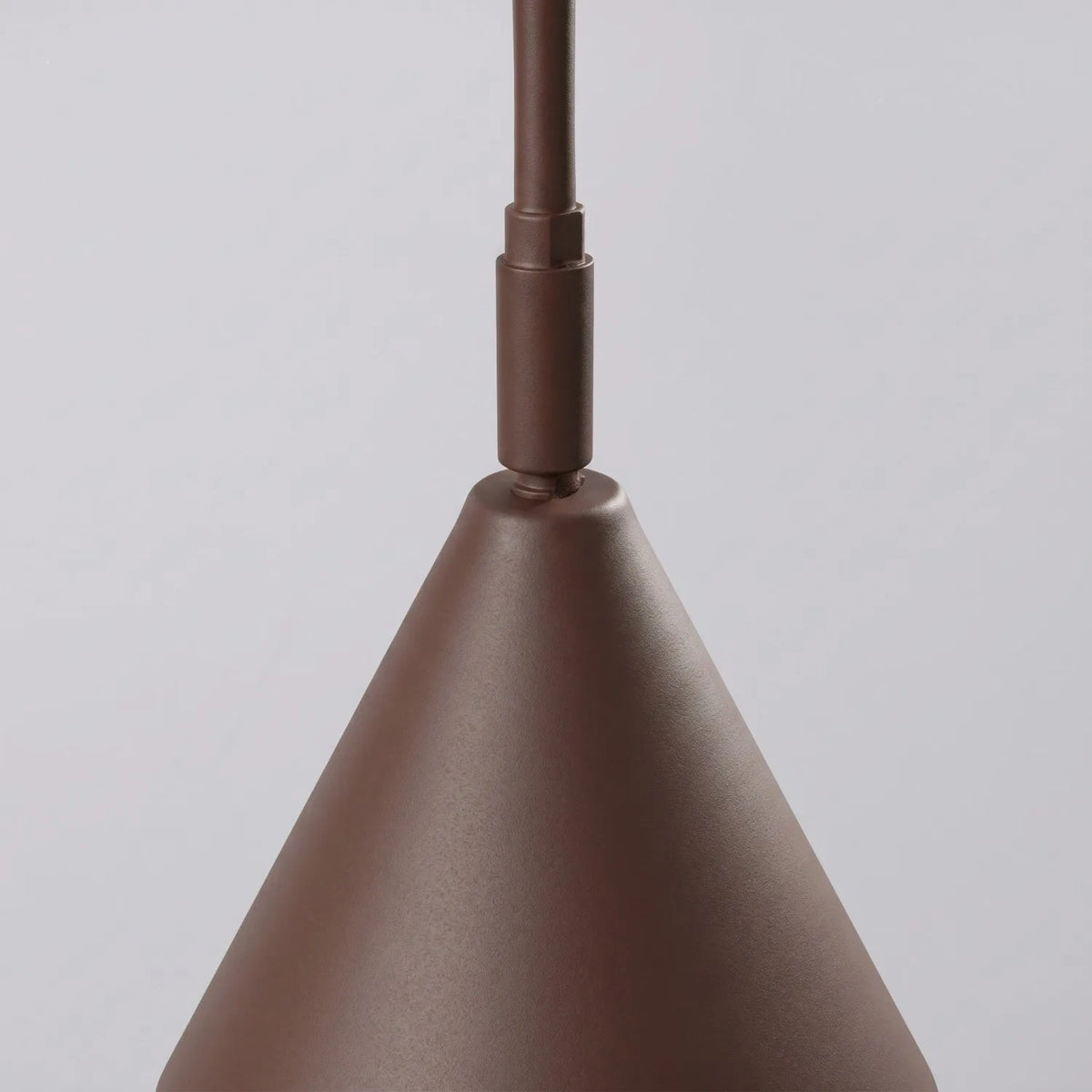 
Design Wandlampe „Nox“ 1-flammig mit Schalter - Braun