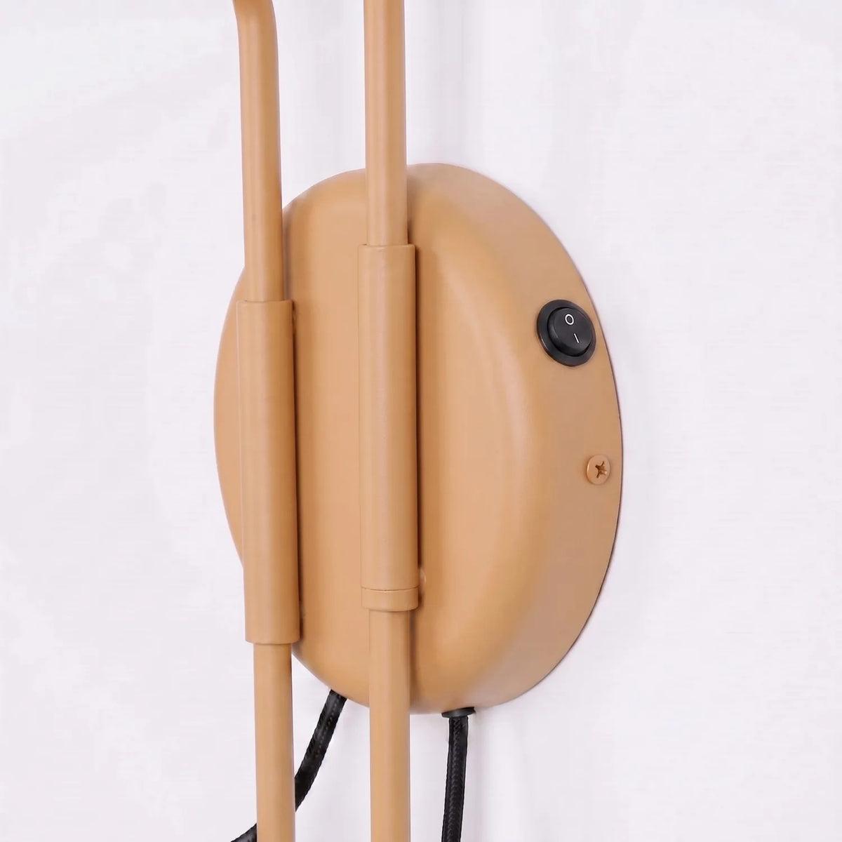 
Design Wandlampe „Nox“ 2-flammig mit Schalter - Gold