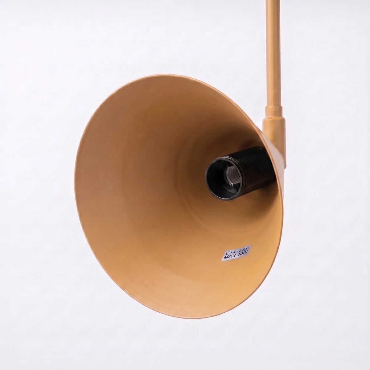 
Design Wandlampe „Nox“ 2-flammig mit Schalter - Gold