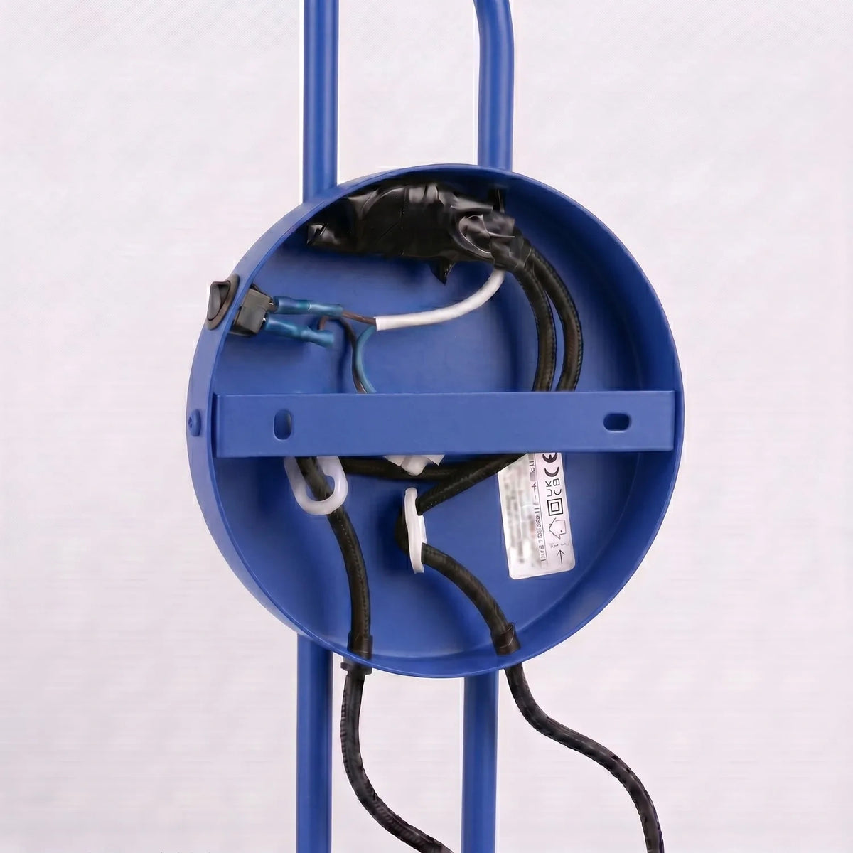 
Design Wandlampe „Nox“ 2-flammig mit Schalter - Ultramarin