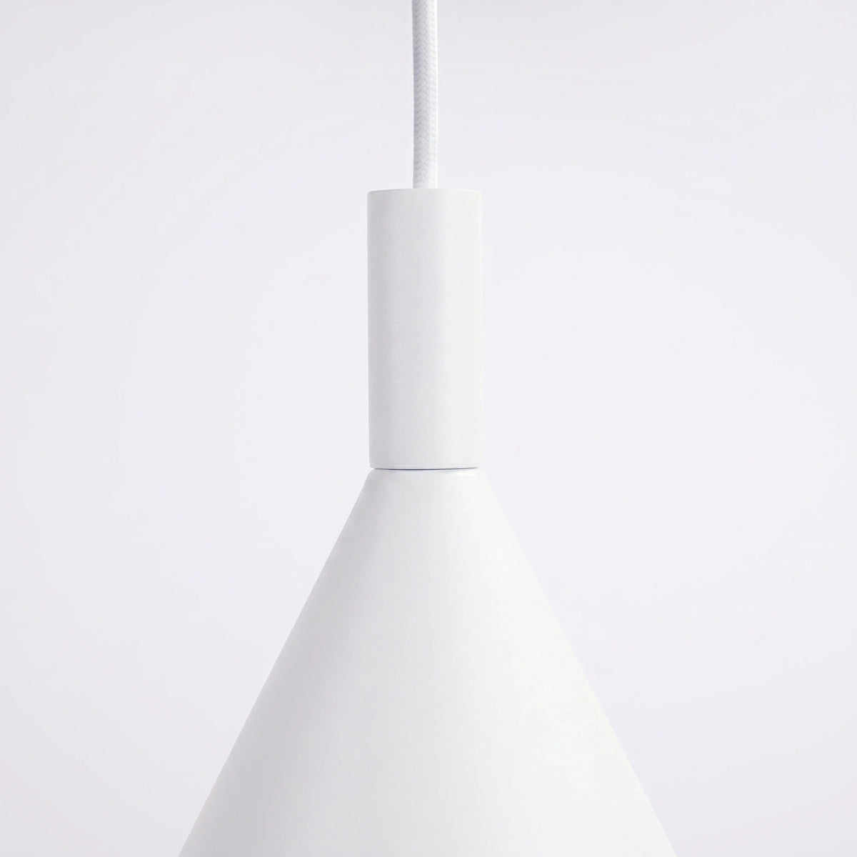 
Lampada a sospensione di design „Nox“ - Bianco / Ø 25 cm