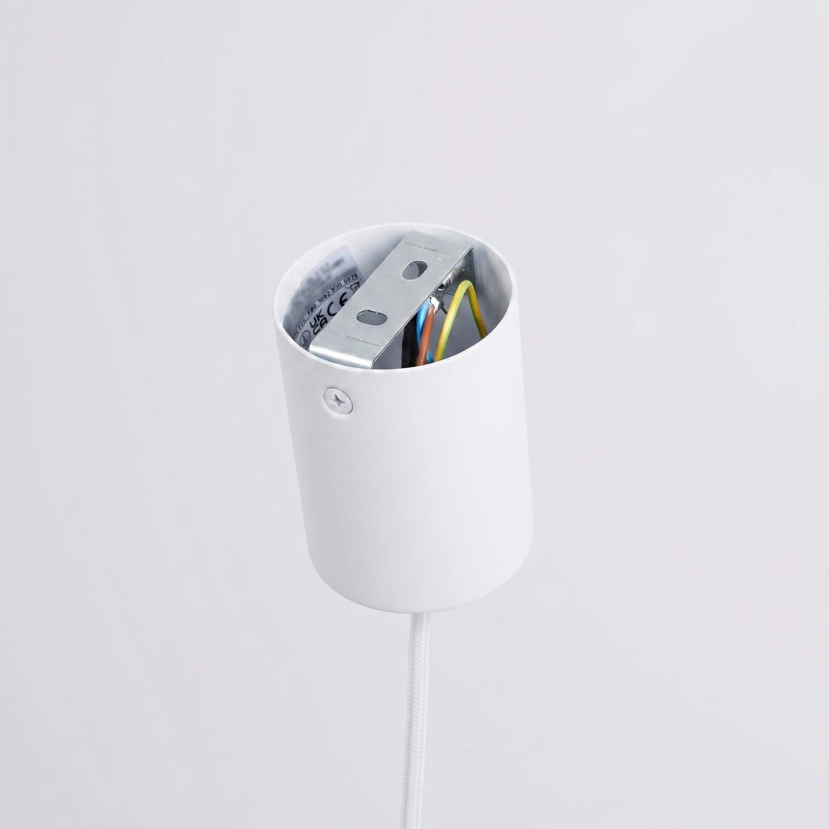 
Lampada a sospensione di design „Nox“ - Bianco / Ø 25 cm